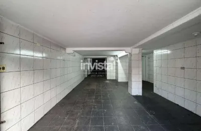 Ponto comercial | loja | depósito para alugar com 175 m² na vila mathias em santos