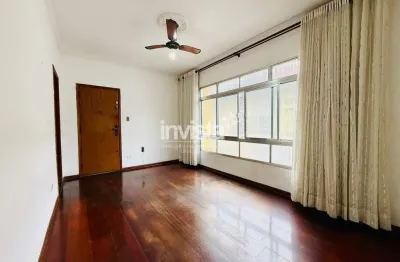 Apartamento com 2 quartos à venda no Embaré, Santos 