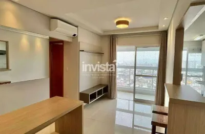 Apartamento com 1 quarto para alugar na Vila Mathias, Santos 