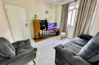 Apartamento com 2 quartos à venda no Macuco, Santos 