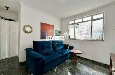 Apartamento com 1 quarto para alugar no Ponta da Praia, Santos 