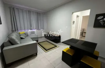 Apartamento com 1 quarto para alugar no Gonzaga, Santos 