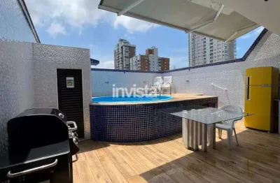 Apartamento com 3 quartos para alugar no Boqueirão, Santos 
