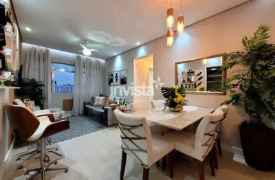 Apartamento com 2 quartos à venda no Marapé, Santos 