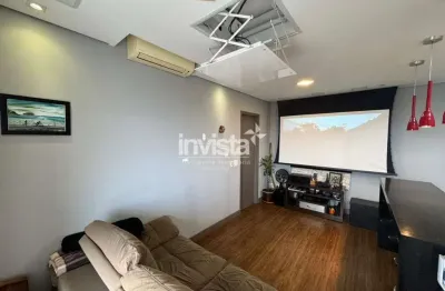 Apartamento com 1 quarto à venda na Vila Mathias, Santos 
