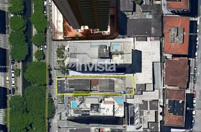 Terreno comercial para alugar no Gonzaga, Santos 