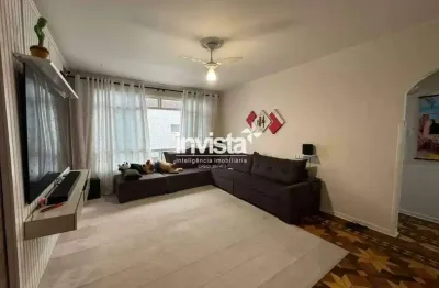 Apartamento com 3 quartos para alugar no Embaré, Santos 