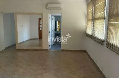 Sala comercial para alugar no Gonzaga, Santos 