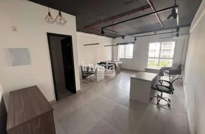 Sala comercial para alugar na Vila Mathias, Santos 