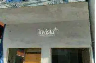 Ponto comercial para alugar no Embaré, Santos 