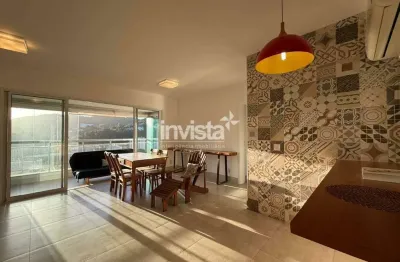 Apartamento à venda no josé menino, santos – 100m² com financiamento disponível