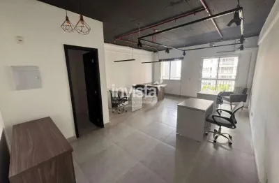 Sala comercial à venda na Vila Mathias, Santos 