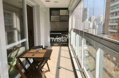 Apartamento com 1 quarto para alugar no Gonzaga, Santos 