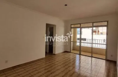 Apartamento com 2 quartos para alugar no Embaré, Santos 