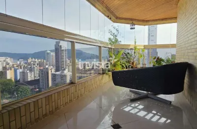 Apartamento com 4 quartos para alugar no Embaré, Santos 