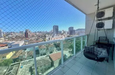 Apartamento com 1 quarto à venda na Vila Mathias, Santos 