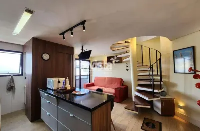 Cobertura com 1 quarto à venda no Pompéia, Santos 