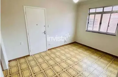 Apartamento com 2 quartos para aluguel no boqueirão, santos – 60 m²