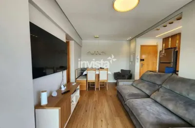 Apartamento com 2 quartos para alugar no Macuco, Santos 