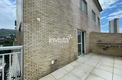 Cobertura com 2 quartos à venda no José Menino, Santos 