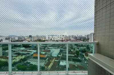 Apartamento com 1 quarto à venda na Vila Mathias, Santos 