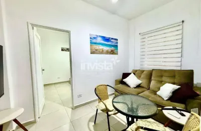 Apartamento com 1 quarto à venda no Boqueirão, Santos 