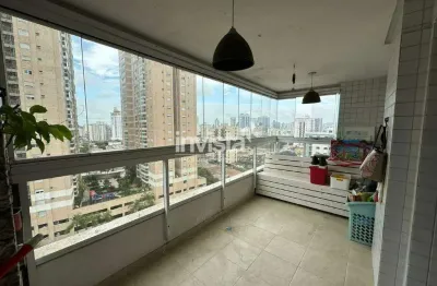 Apartamento com 3 quartos para alugar no Ponta da Praia, Santos 