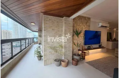 Apartamento com 3 quartos à venda no Ponta da Praia, Santos 