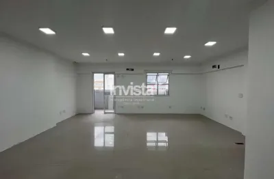 Sala comercial para alugar no Boqueirão, Santos 