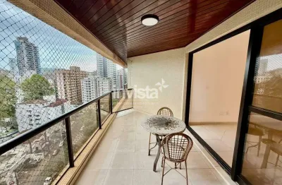 Apartamento com 3 quartos para alugar no Embaré, Santos 