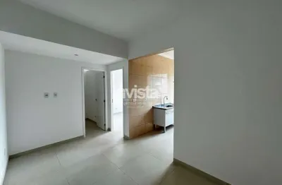 Apartamento de 50 m² para aluguel no josé menino, santos – residencial