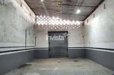Barracão / Galpão / Depósito para alugar na Vila Mathias, Santos 