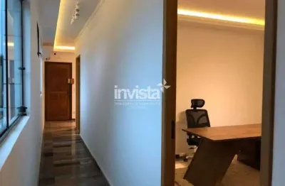 Sala comercial para alugar no Ponta da Praia, Santos 