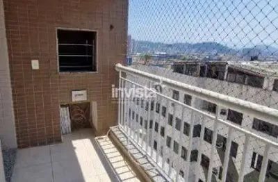 Apartamento com 3 quartos para alugar no Estuário, Santos 