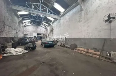 Barracão / Galpão / Depósito à venda no Macuco, Santos 