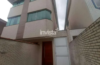 Casa com 3 quartos para alugar no Marapé, Santos 