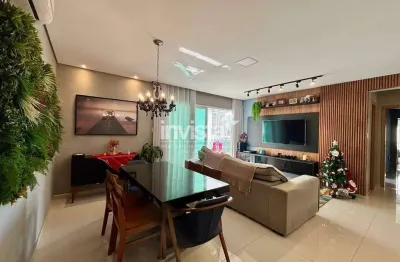 Apartamento com 2 quartos à venda no Embaré, Santos 