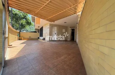 Casa com 3 quartos à venda na Vila Mathias, Santos 