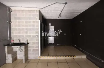 Ponto comercial para alugar no Macuco, Santos 