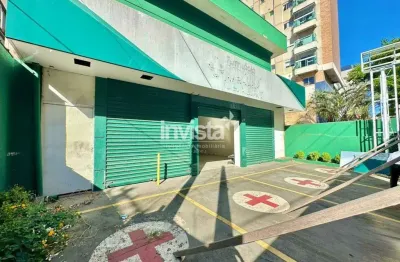 Ponto comercial à venda no Embaré, Santos 