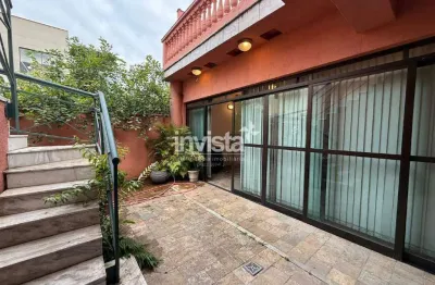 Casa com 7 quartos à venda no Boqueirão, Santos 