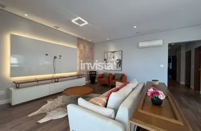 Apartamento com 3 quartos para alugar no Boqueirão, Santos 