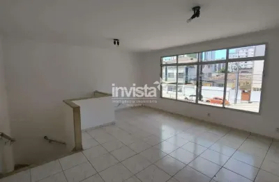 Casa com 3 quartos para alugar na Aparecida, Santos 