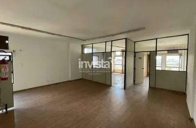 Sala comercial à venda na Vila Mathias, Santos 