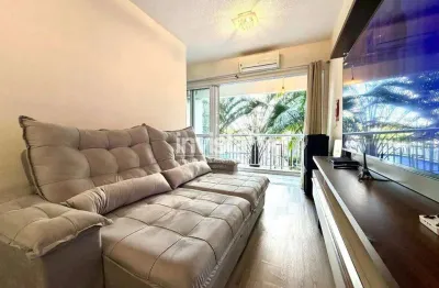 Condomínio clube – 49,55 m², 2 dormitórios, varanda com vista verde e lazer completíssimo!