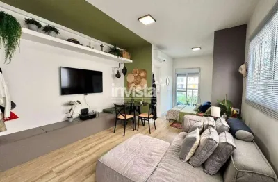 Apartamento com 1 quarto à venda no José Menino, Santos 
