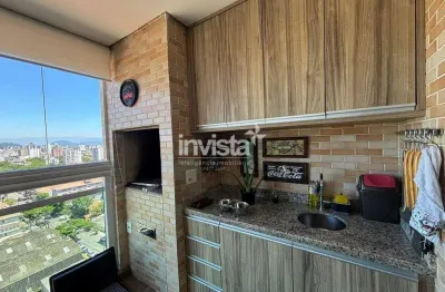 Apartamento com 2 quartos à venda no Ponta da Praia, Santos 