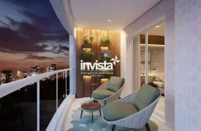 Apartamento com 2 quartos à venda no Ponta da Praia, Santos 