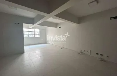 Sala comercial para alugar no Centro, Santos 
