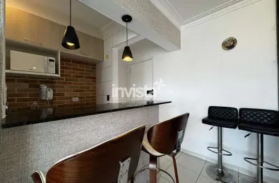 Apartamento residencial 2 quartos com 1 suíte no encruzilhada, santos – aceita financiamento